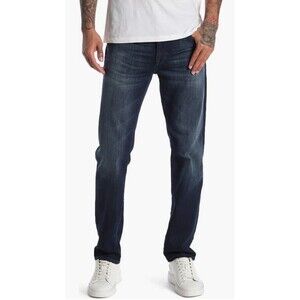 NWT Mavi Marcus Slim Straight Leg Jeans Dark Wash Stretch Men's Size 36x30 (J3)